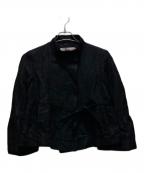 RED VALENTINOレッドヴァレンティノ）の古着「アセテートジャケット」｜ブラック