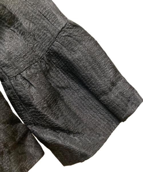 RED VALENTINO（レッドヴァレンティノ）RED VALENTINO (レッドヴァレンティノ) アセテートジャケット ブラック サイズ:42の古着・服飾アイテム