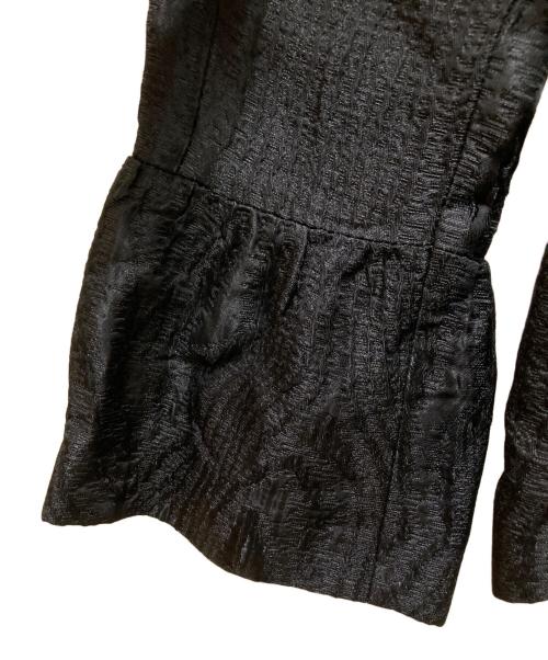 RED VALENTINO（レッドヴァレンティノ）RED VALENTINO (レッドヴァレンティノ) アセテートジャケット ブラック サイズ:42の古着・服飾アイテム