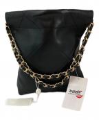 AULENTTI×MUSE de Deuxieme Classeオウレンティ×ミューズ ドゥーズィエム クラス）の古着「別注 2WAY キルティングレザーバック」｜ブラック