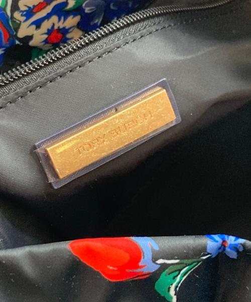TORY BURCH（トリーバーチ）TORY BURCH (トリーバーチ) エラ フラワー プリント トート ブラック 未使用品の古着・服飾アイテム