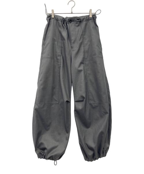 IENA（イエナ）IENA (イエナ) ツイルドロストベイカーパンツ グレー サイズ:36の古着・服飾アイテム