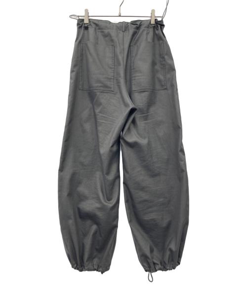 IENA（イエナ）IENA (イエナ) ツイルドロストベイカーパンツ グレー サイズ:36の古着・服飾アイテム
