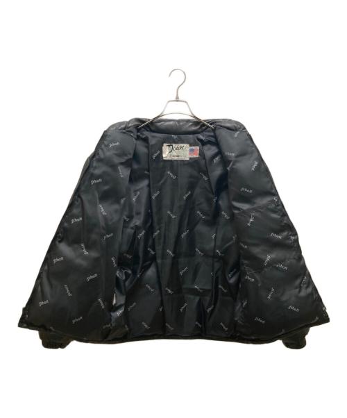 Schott（ショット）Schott (ショット) レザーダウンジャケット ブラック サイズ:40の古着・服飾アイテム