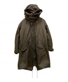THE RERACS（ザ リラクス）の古着「ライナー付き ロング モッズコート」｜カーキ