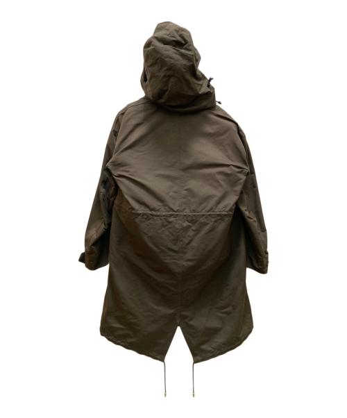 THE RERACS（ザ リラクス）THE RERACS (ザ リラクス) ライナー付き ロング モッズコート カーキ サイズ:４６の古着・服飾アイテム