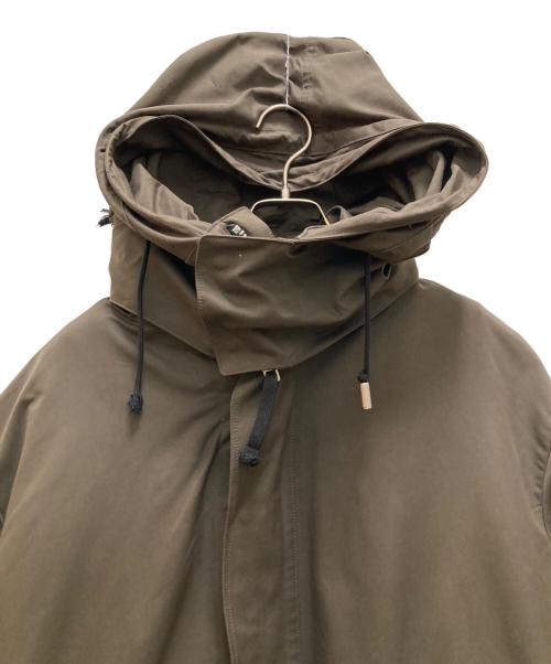 THE RERACS（ザ リラクス）THE RERACS (ザ リラクス) ライナー付き ロング モッズコート カーキ サイズ:４６の古着・服飾アイテム