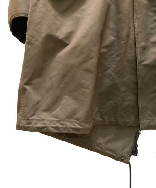THE RERACS（ザ リラクス）THE RERACS (ザ リラクス) ライナー付き ロング モッズコート カーキ サイズ:４６の古着・服飾アイテム