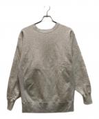 Champion REVERSE WEAVEチャンピオン リバース ウィーブ）の古着「2ndパテントモデル クルーネックスウェット」｜グレー