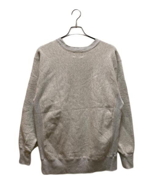 Champion REVERSE WEAVE（チャンピオン リバース ウィーブ）Champion REVERSE WEAVE (チャンピオン リバース ウィーブ) 2ndパテントモデル クルーネックスウェット グレー サイズ:Lの古着・服飾アイテム