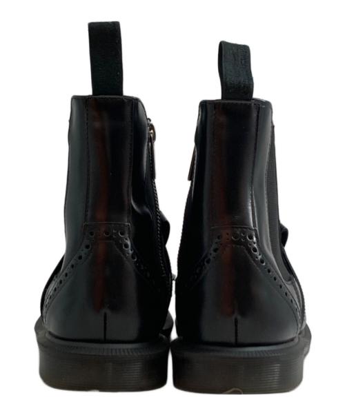 Dr.Martens（ドクターマーチン）Dr.Martens (ドクターマーチン) タッセルサイドゴアブーツ ブラック サイズ:UK6の古着・服飾アイテム