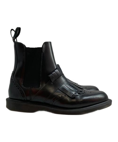 Dr.Martens（ドクターマーチン）Dr.Martens (ドクターマーチン) タッセルサイドゴアブーツ ブラック サイズ:UK6の古着・服飾アイテム