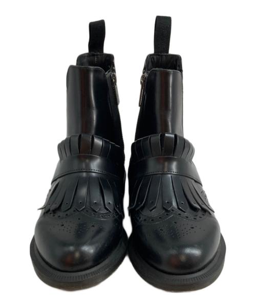 Dr.Martens（ドクターマーチン）Dr.Martens (ドクターマーチン) タッセルサイドゴアブーツ ブラック サイズ:UK6の古着・服飾アイテム