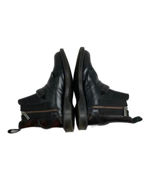 Dr.Martens（ドクターマーチン）Dr.Martens (ドクターマーチン) タッセルサイドゴアブーツ ブラック サイズ:UK6の古着・服飾アイテム