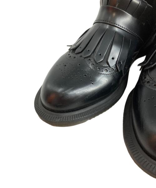 Dr.Martens（ドクターマーチン）Dr.Martens (ドクターマーチン) タッセルサイドゴアブーツ ブラック サイズ:UK6の古着・服飾アイテム