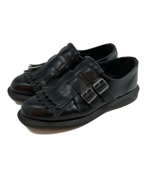 Dr.Martens（ドクターマーチン）Dr.Martens (ドクターマーチン) ダブルモンクストラップシューズ ブラック サイズ:UK6の古着・服飾アイテム