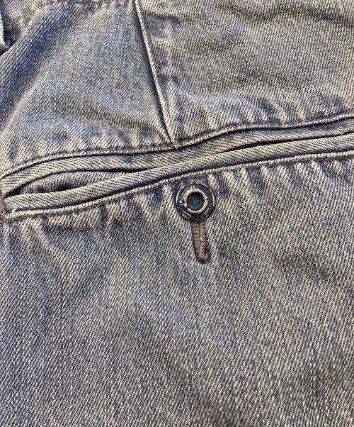 SLOBE IENA（スローブ イエナ）SLOBE IENA (スローブ イエナ) LEDENIM TUCK TROUSERデニム インディゴ サイズ:38の古着・服飾アイテム