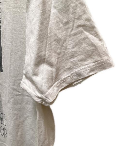 stussy（ステューシー）stussy (ステューシー) SPACEMAN 8ボールロゴTシャツ ホワイト サイズ:Lの古着・服飾アイテム