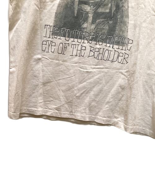 stussy（ステューシー）stussy (ステューシー) SPACEMAN 8ボールロゴTシャツ ホワイト サイズ:Lの古着・服飾アイテム