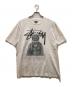 stussy（ステューシー）の古着「SPACEMAN 8ボールロゴTシャツ」｜ホワイト