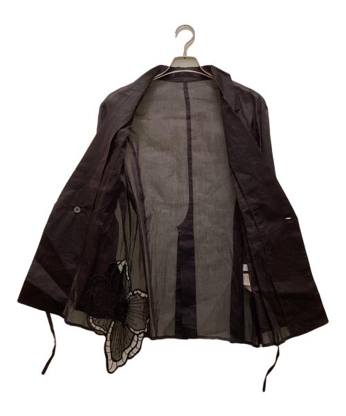 RIVE DROITE（リヴドロワ）RIVE DROITE (リヴドロワ) エンブロイダリーシアージャケット ブラック サイズ:Freeの古着・服飾アイテム