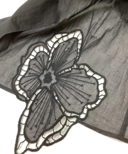 RIVE DROITE（リヴドロワ）RIVE DROITE (リヴドロワ) エンブロイダリーシアージャケット ブラック サイズ:Freeの古着・服飾アイテム