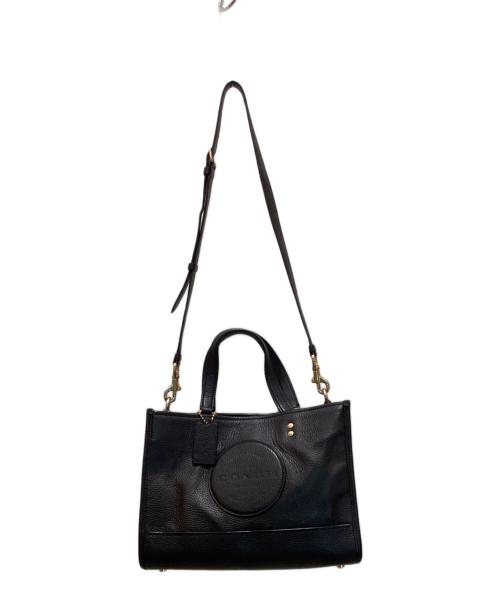 COACH（コーチ）COACH (コーチ) デンプシー キャリーオール ウィズ パッチ ブラックの古着・服飾アイテム
