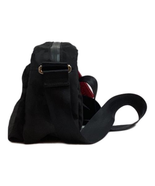 Vivienne Westwood（ヴィヴィアンウエストウッド）Vivienne Westwood (ヴィヴィアンウエストウッド) チェッカーORB ショルダーバッグ ブラック×レッドの古着・服飾アイテム