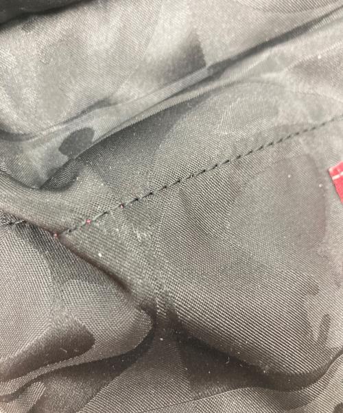 Vivienne Westwood（ヴィヴィアンウエストウッド）Vivienne Westwood (ヴィヴィアンウエストウッド) チェッカーORB ショルダーバッグ ブラック×レッドの古着・服飾アイテム