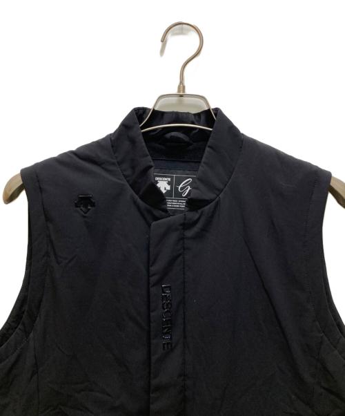 DESCENTE（デサント）DESCENTE (デサント) ポーラテックアルファ ウィンドベスト ブラック サイズ:Ｌの古着・服飾アイテム