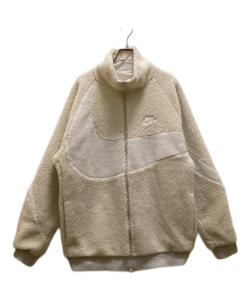 NIKE（ナイキ）NIKE (ナイキ) Therma-FIT レガシー メンズ フーデッド ジャケット ベージュ サイズ:XLの古着・服飾アイテム