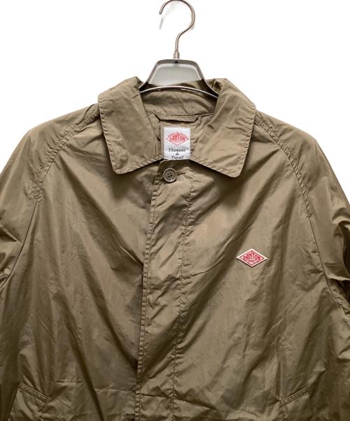 DANTON（ダントン）DANTON (ダントン) ポリエステルマイクロタフタ ハーフコート ベージュ サイズ:40の古着・服飾アイテム