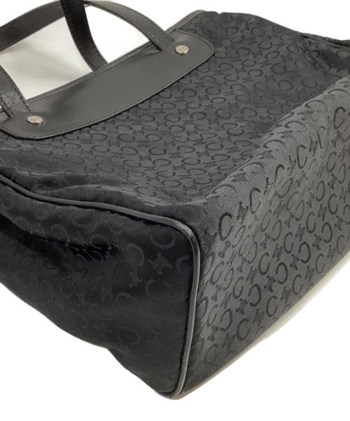 CELINE（セリーヌ）CELINE (セリーヌ) Cマカダム ハンドバッグ ブラックの古着・服飾アイテム