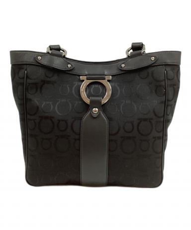 【ほぼ未使用】サルヴァトーレフェラガモ　ガンチーニ　メタリック 中古・古着通販】Salvatore Ferragamo (サルヴァトーレ フェラガモ