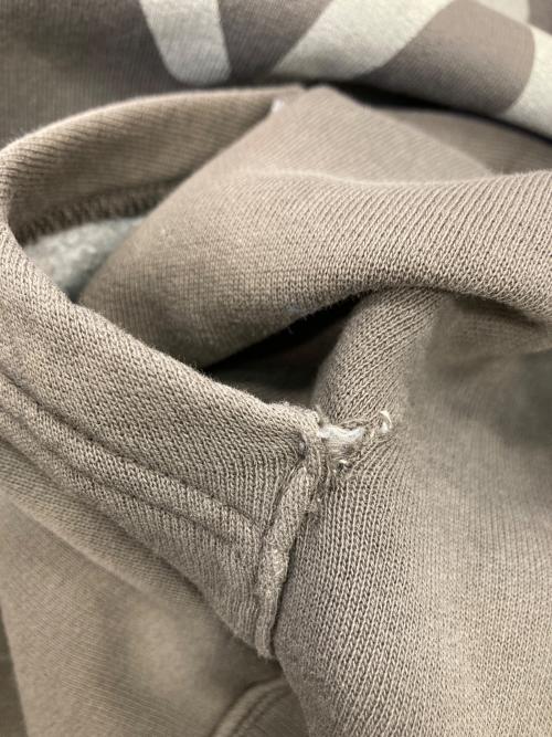 RRL（ダブルアールエル）RRL (ダブルアールエル) 後付けフード ロゴプルオーバーパーカー グレー サイズ:Sの古着・服飾アイテム