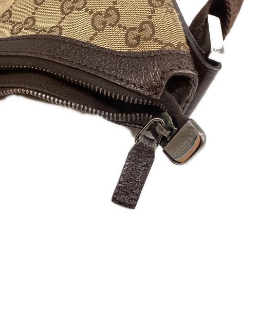 GUCCI（グッチ）GUCCI (グッチ) GGキャンバスショルダーバック ベージュの古着・服飾アイテム