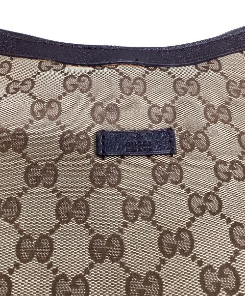 GUCCI（グッチ）GUCCI (グッチ) GGキャンバスショルダーバック ベージュの古着・服飾アイテム