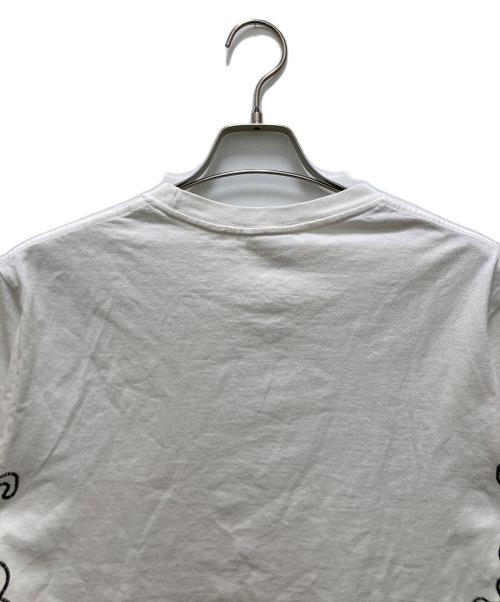 A BATHING APE（ア ベイシング エイプ）A BATHING APE (ア ベイシング エイプ) SOUVENIR KOI FISH TEE ホワイト サイズ:Mの古着・服飾アイテム