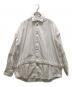 ANREALAGE（アンリアレイジ）の古着「スナップシャツ」