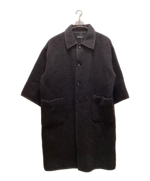 tricot COMME des GARCONS（トリココムデギャルソン）tricot COMME des GARCONS (トリココムデギャルソン) ウールロングコート ブラック サイズ:freeの古着・服飾アイテム