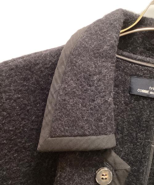 tricot COMME des GARCONS（トリココムデギャルソン）tricot COMME des GARCONS (トリココムデギャルソン) ウールロングコート ブラック サイズ:freeの古着・服飾アイテム