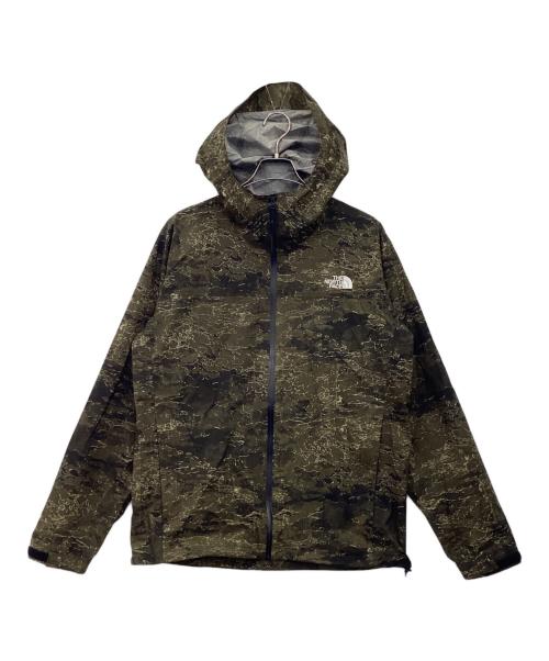 THE NORTH FACE（ザ ノース フェイス）THE NORTH FACE (ザ ノース フェイス) カモフラ ノベルティベンチャージャケット ブラウン サイズ:XLの古着・服飾アイテム