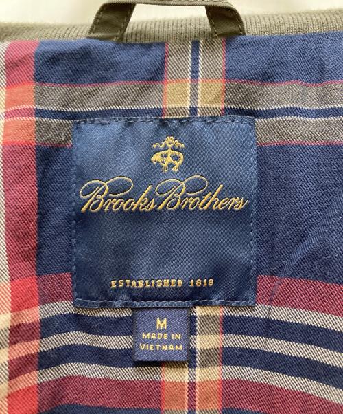 BROOKS BROTHERS（ブルックスブラザーズ）BROOKS BROTHERS (ブルックスブラザーズ) 裏地チェック G9 ハリントンジャケット カーキ サイズ:Mの古着・服飾アイテム