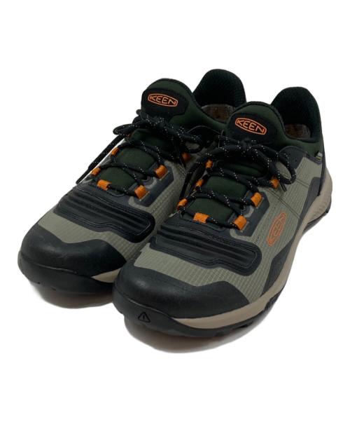 KEEN（キーン）KEEN (キーン) テンポ フレックス ウォータープルーフ カーキ×ブラック サイズ:27の古着・服飾アイテム