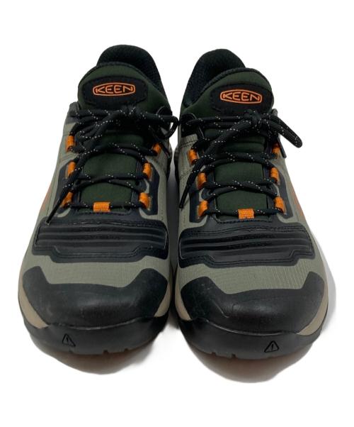 KEEN（キーン）KEEN (キーン) テンポ フレックス ウォータープルーフ カーキ×ブラック サイズ:27の古着・服飾アイテム
