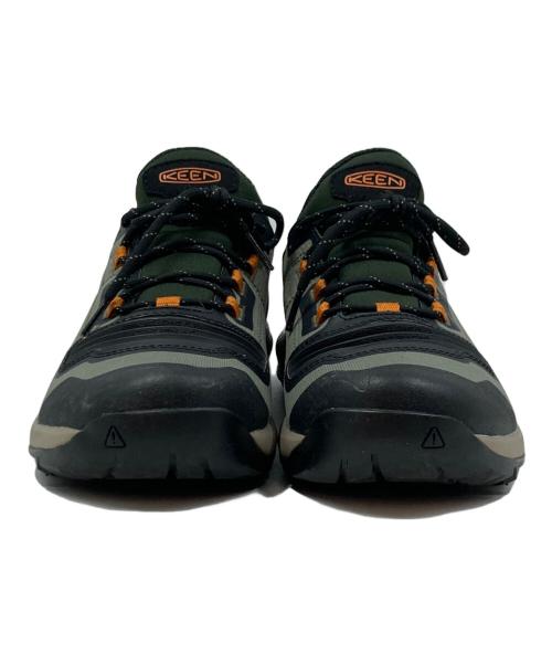KEEN（キーン）KEEN (キーン) テンポ フレックス ウォータープルーフ カーキ×ブラック サイズ:27の古着・服飾アイテム