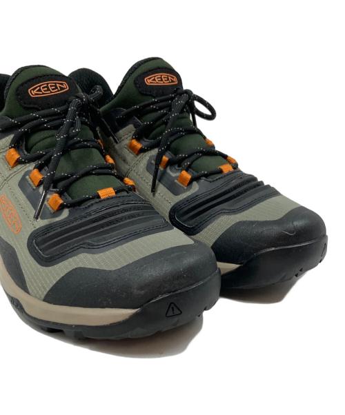 KEEN（キーン）KEEN (キーン) テンポ フレックス ウォータープルーフ カーキ×ブラック サイズ:27の古着・服飾アイテム