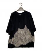 MARKAWAREマーカウェア）の古着「コンフォートフィットTシャツ」｜ブラック×グレー