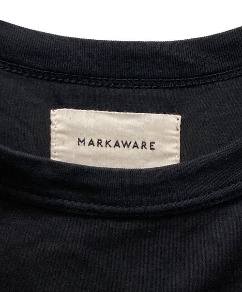 MARKAWARE（マーカウェア）MARKAWARE (マーカウェア) コンフォートフィットTシャツ ブラック×グレー サイズ:3の古着・服飾アイテム