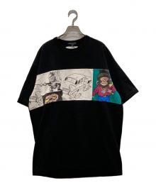 COMME des GARCONS HOMME（コムデギャルソン オム）の古着「綿天竺プリント Torre Pental」｜ブラック